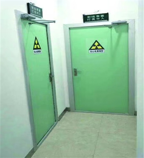 枣庄厂家定制防 辐射铅门 CT室铅门 放射科射线防护施工